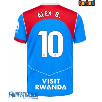 Atletico Madrid Alex Baena #10 Tricou Fotbal Replică 2025-26 Barbati Treilea